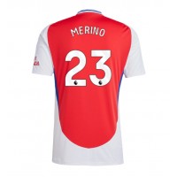 Fotballdrakt Herre Arsenal Mikel Merino #23 Hjemmedrakt 2024-25 Kortermet